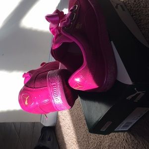 Puma’s Fenty Bowed Sneakers